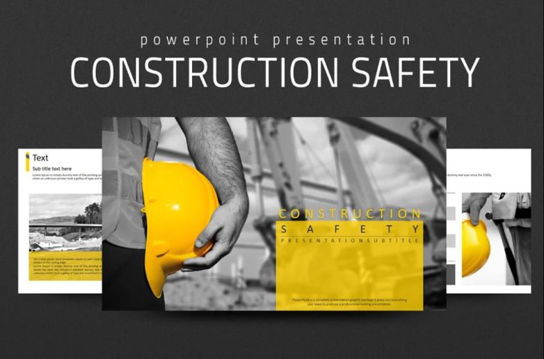 Professional Safety PowerPoint Template