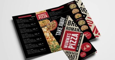 Pizza Menu Template