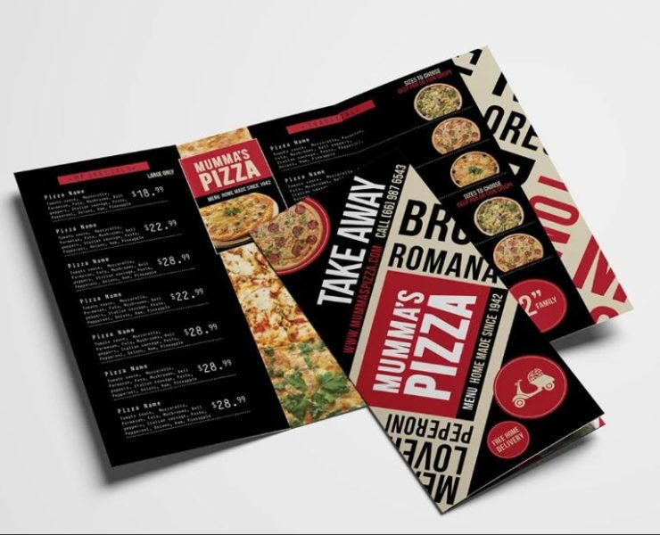 15+ Pizza Menu Template PSD AI FREE Download