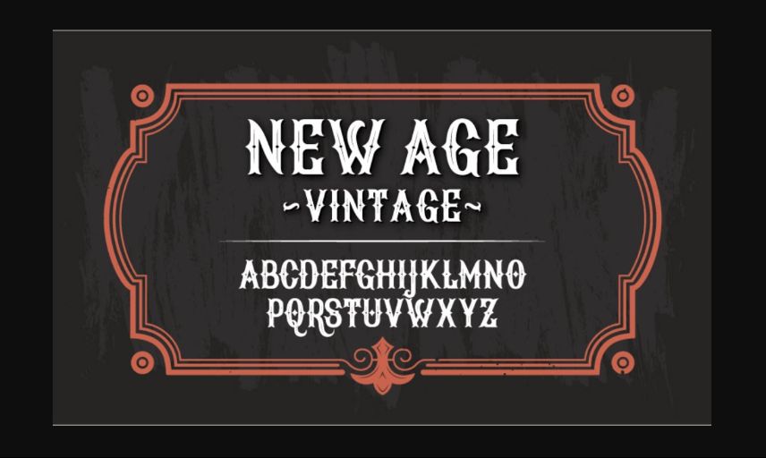 Vintage Style Circus Fonts