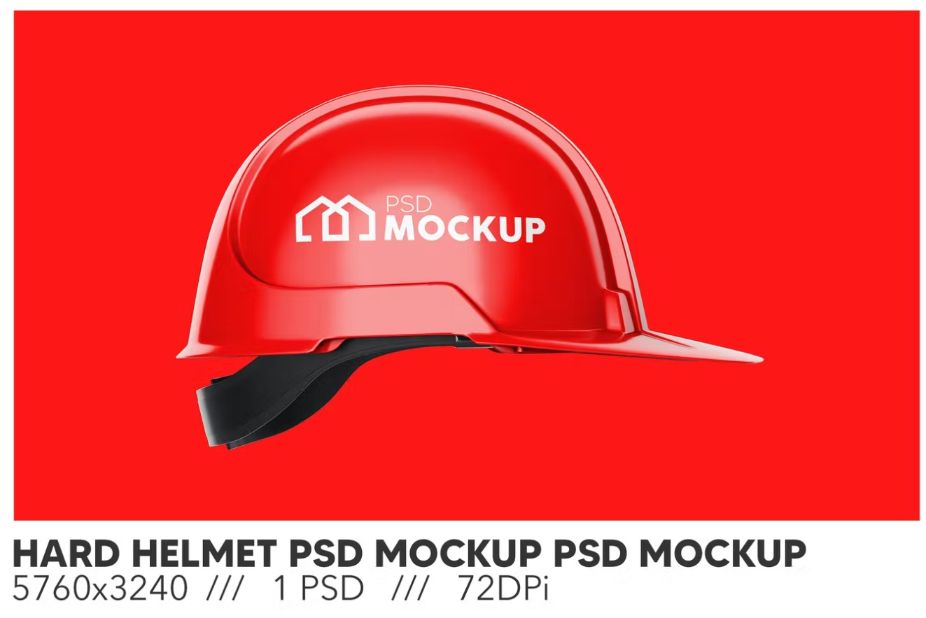 safety Cap Mockup PSD