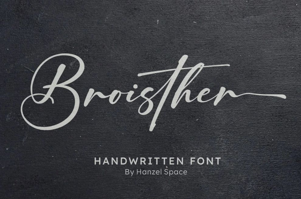 Modern Handwritten Style Fonts