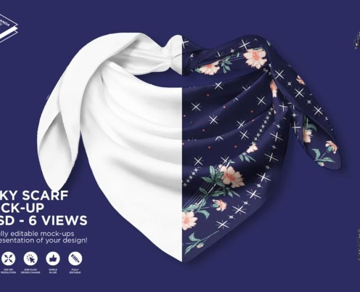 Square-Silky-Scarf-Mockup-PSD-1