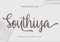 Modern Calligraphy Fonts