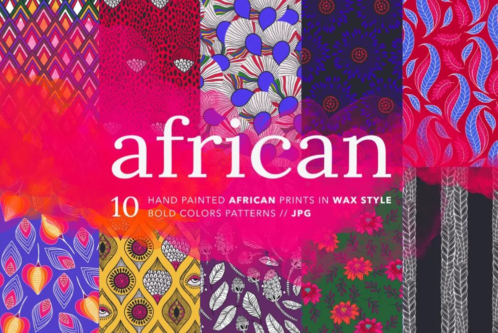 10 African Folk Pattern Designs