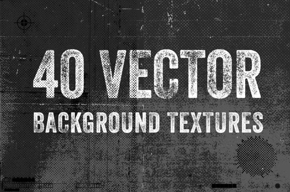 40 Vector background Textures pack