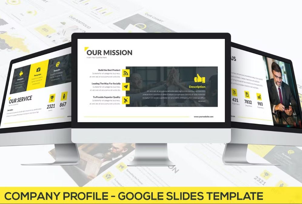 Company Profile Google Slides