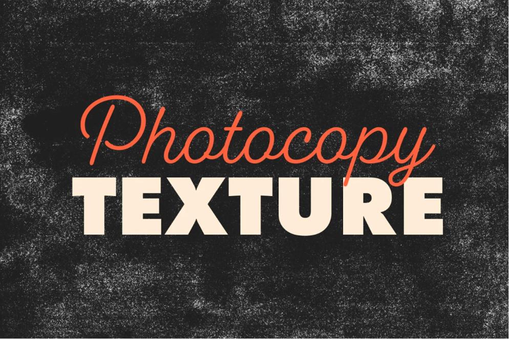 Distressed Photocopy Textures Pack