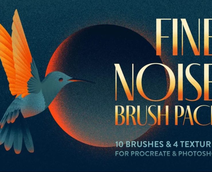 15+ Noise Brushes ABR Procreate Free Download