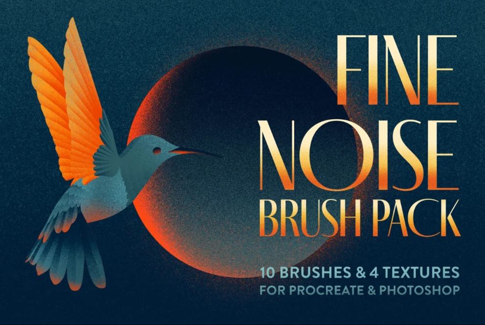 Fine Noise Brushes and Textures