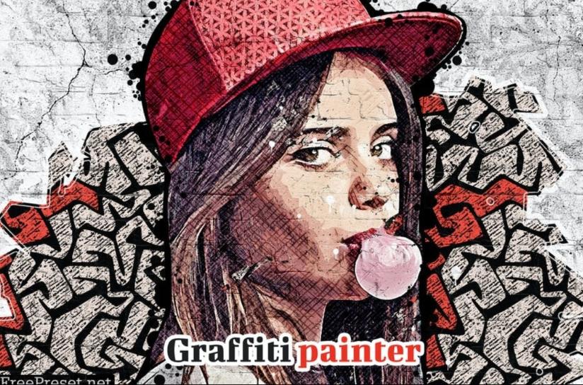 Free Graffiti Painter Effect