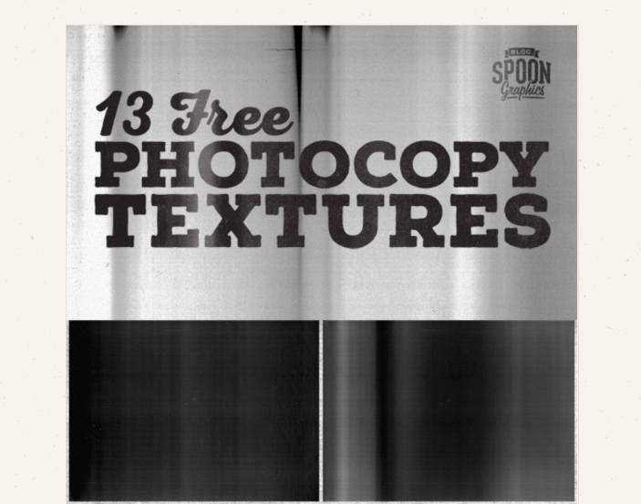 Free Photocopy Textures Pack