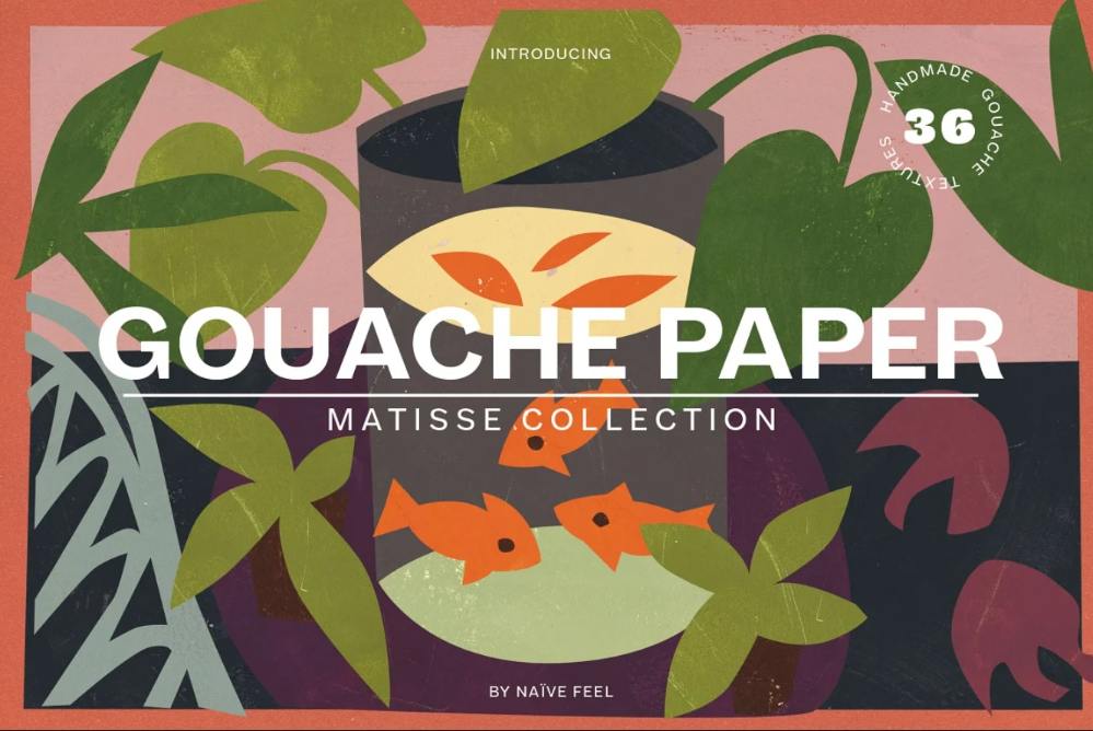 Gouache Paper Texture