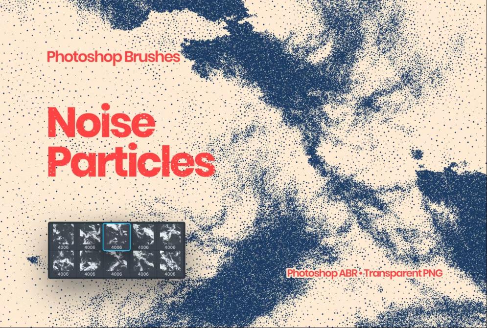 Noise Particle Photoshop Beushes