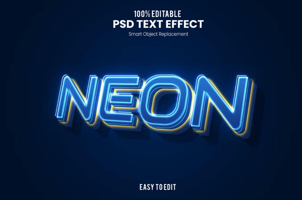 100% Editable Text Effect