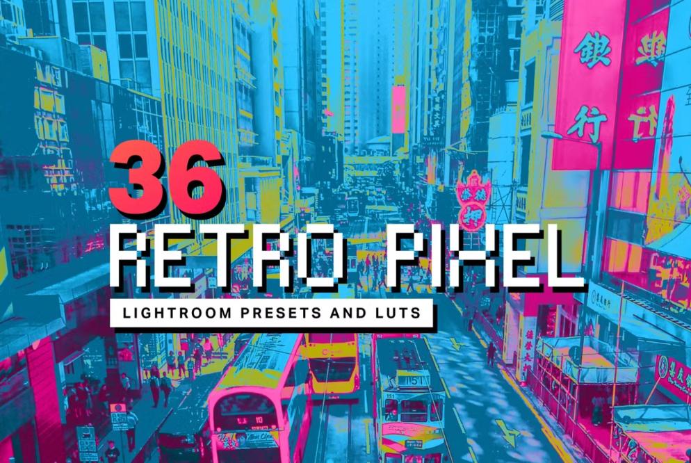 36 Retro Lightroom Presets and LUTs
