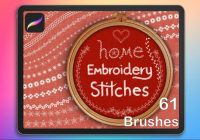 Embroidery Brushes