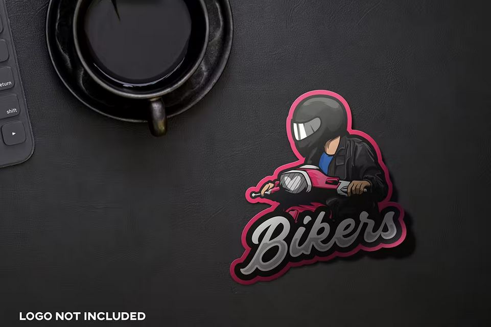 Esport-logo-sticker-mock-up