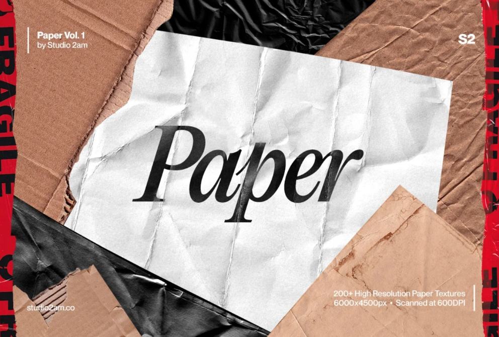 High quality Paper Textures Bundle