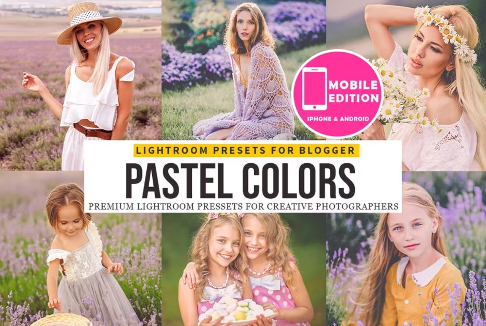 Pastel Colors Presets Set