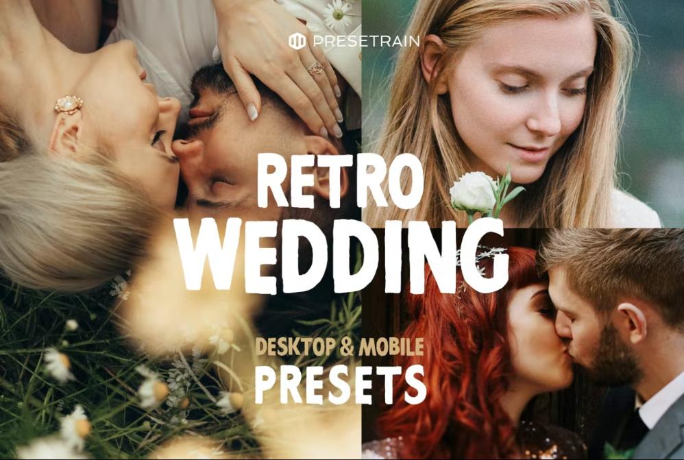 Retro Wedding Mobile and Desktop Presets