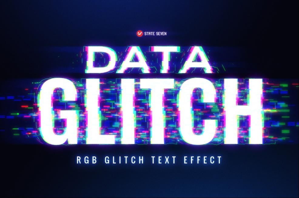 Wonderful Glitch Text Effect
