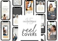 Instagram Reel Cover Templates