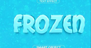 Ice Text Effect