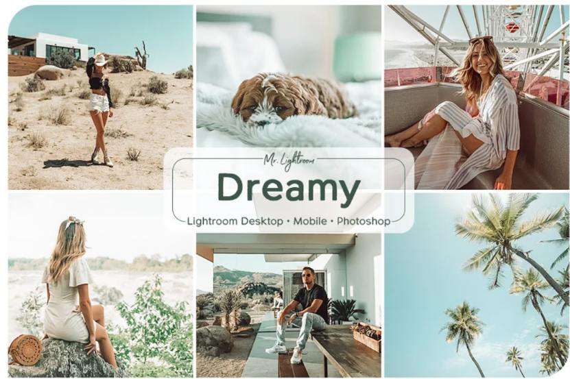 5 Dreamy Lightroom Presets Set