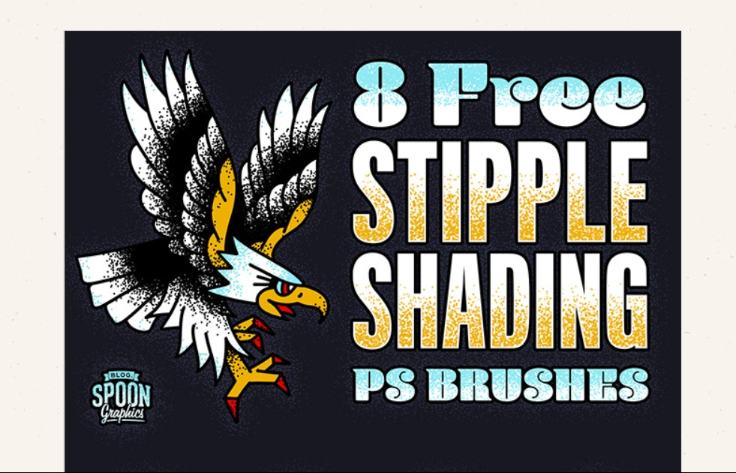 8 Free Stipple Brush Set