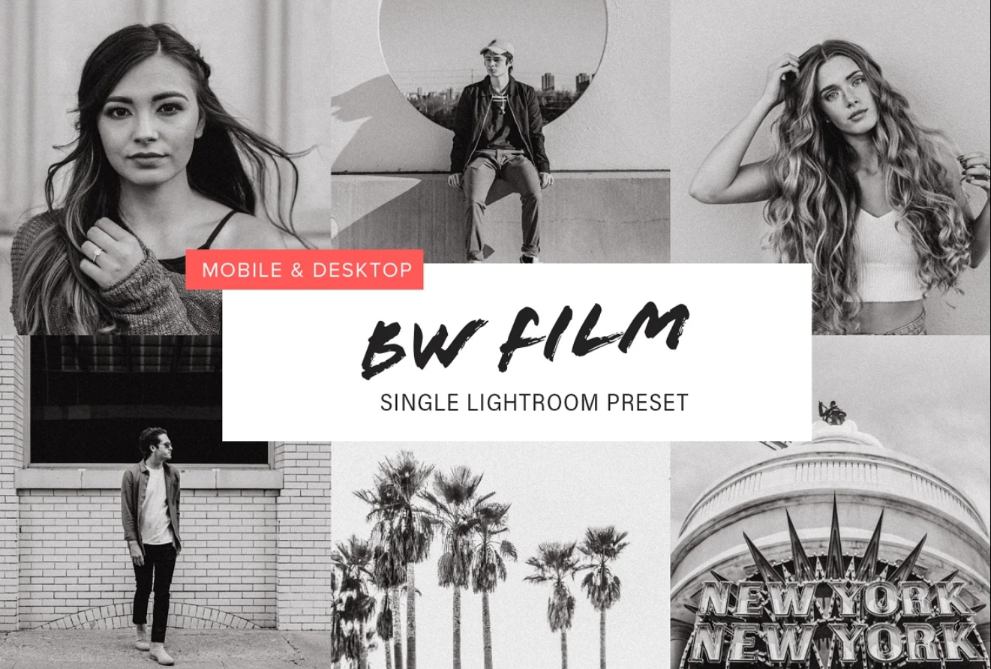 Black and White Lightroom Presets