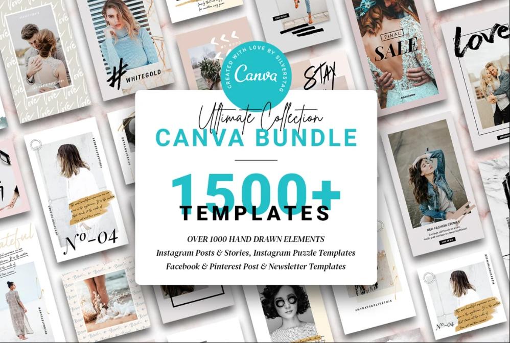Canva Instagram Stories and Post Bundle