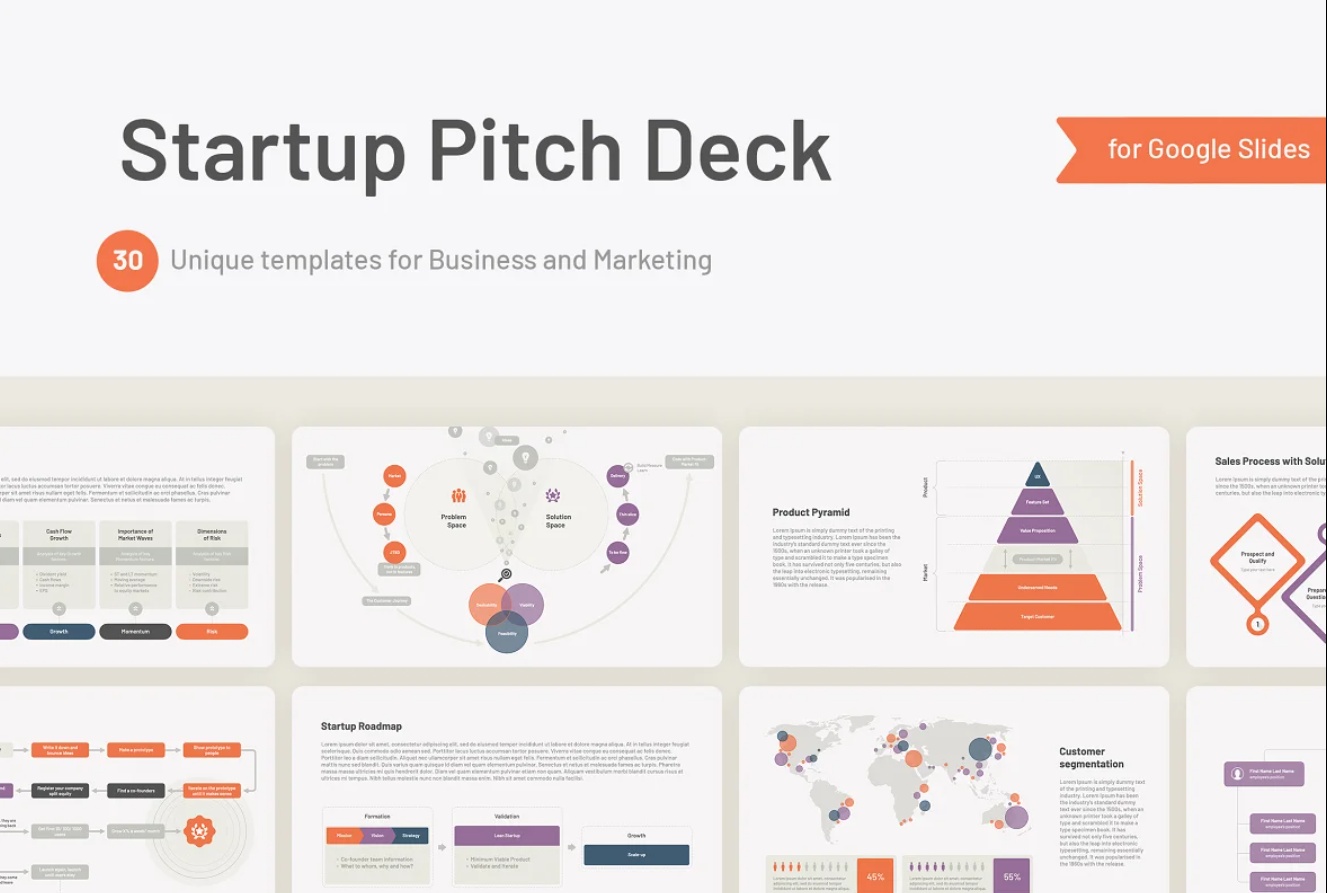 Creative Startup Pitch Deck Google Slides