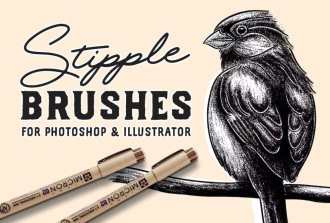 ad stippling brushes for photoshop free download