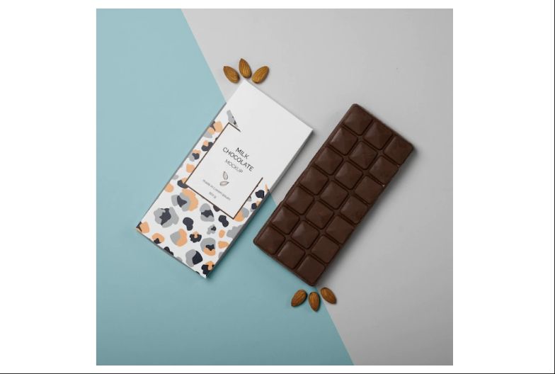 Free Chocolate Bar Branding Mockup