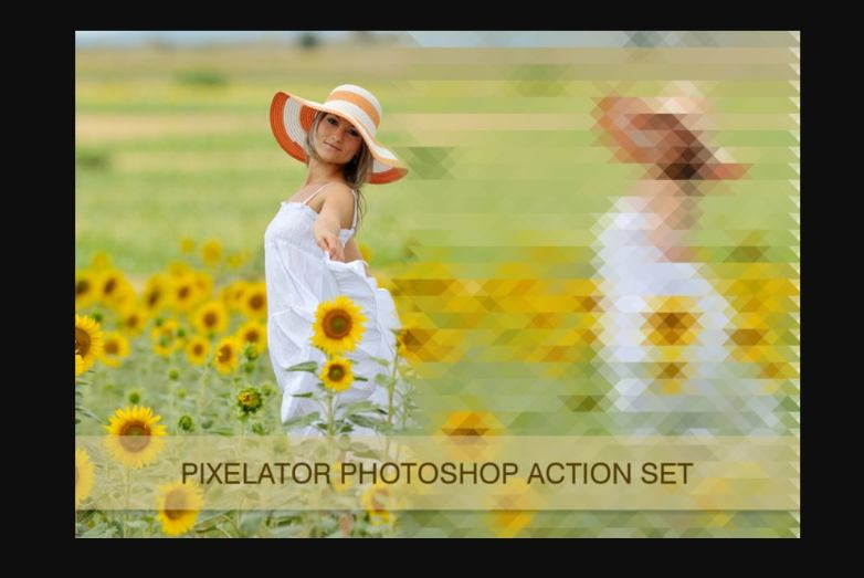 Free Pixelator Photoshop Effect
