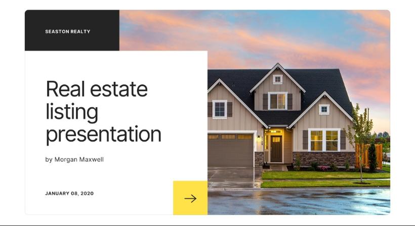 Free Real Estate Presentation Templates