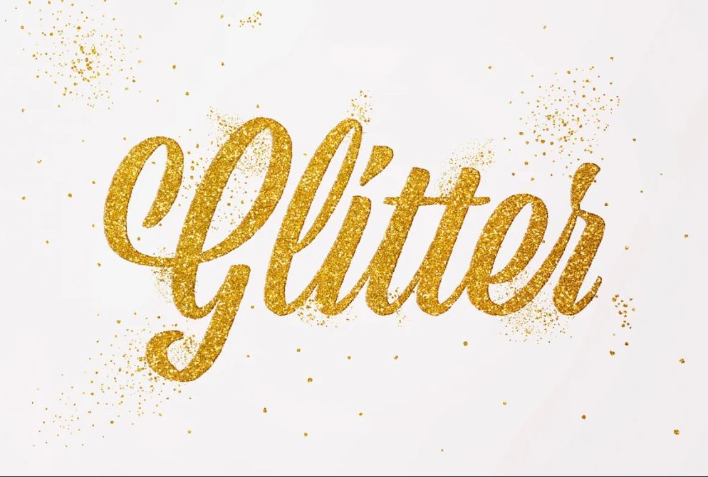 Gold Sparkles Text Effect