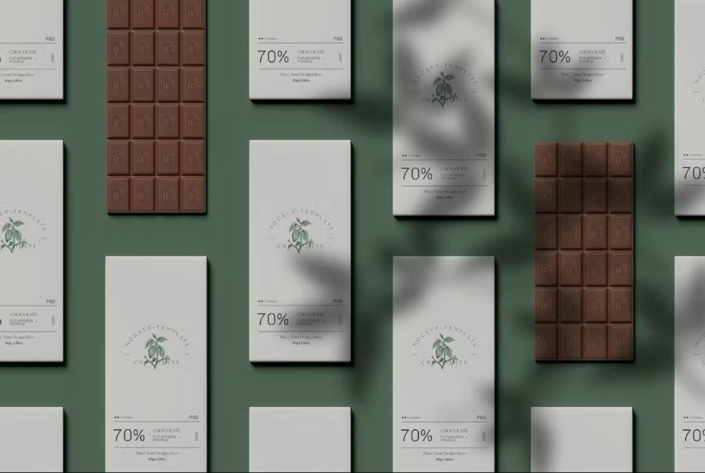 High Quality Chocolate Packaging PSD