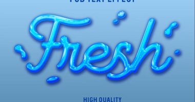 LIquid Text Effect