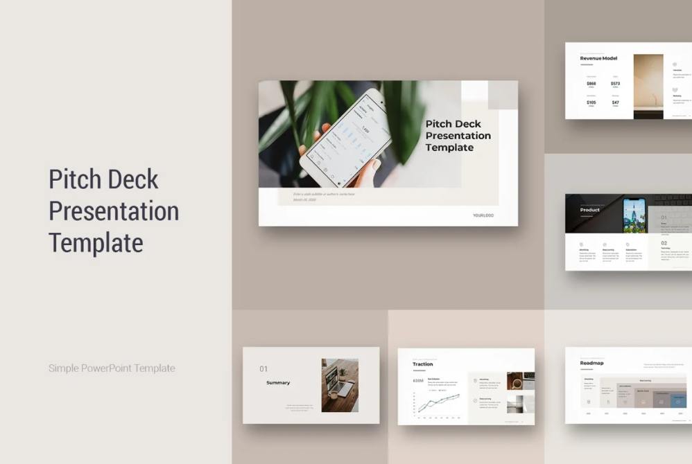 Sale Pitch Deck PowerPoint Template
