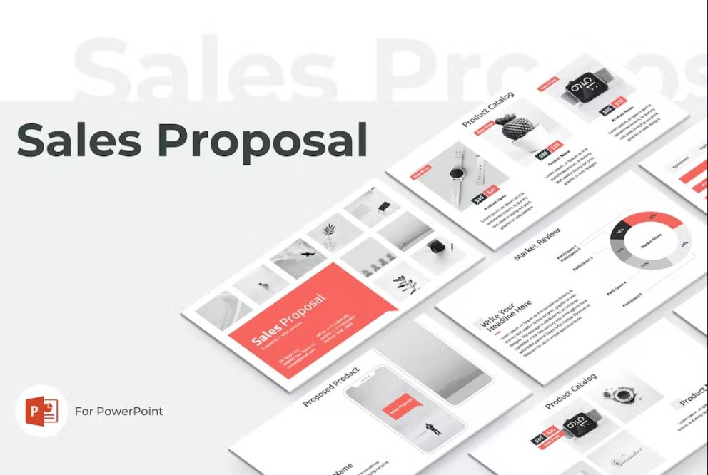 Sales Proposal Powerpoint Template