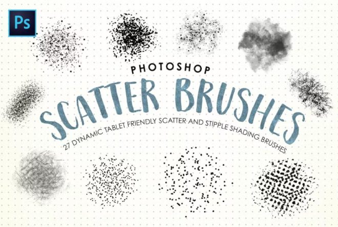 download a stippling brush for photoshop