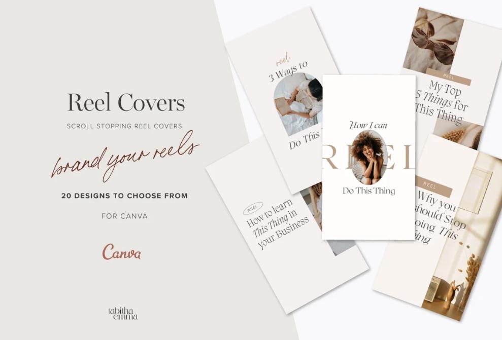 Scroll Stopping Reel Cover Templates