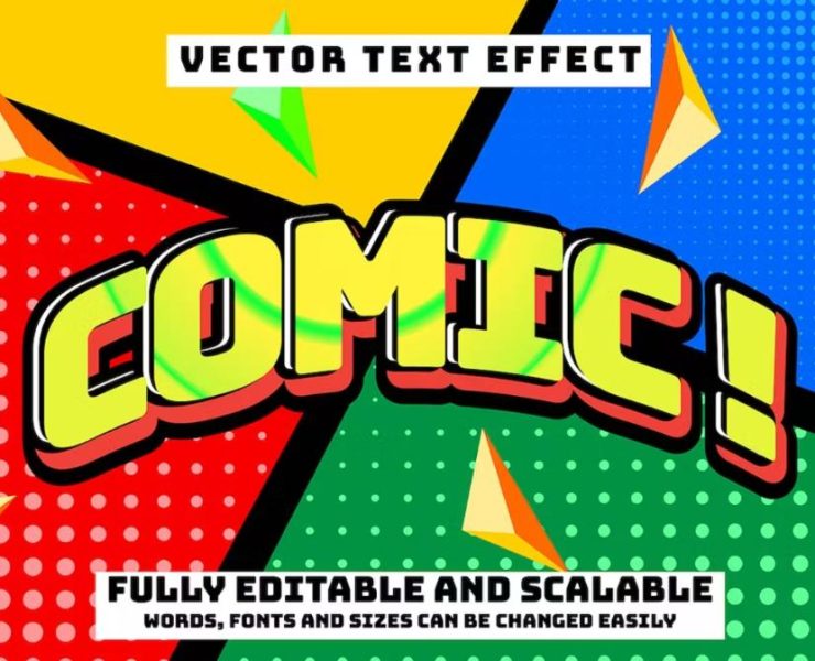 Comic Text Effects