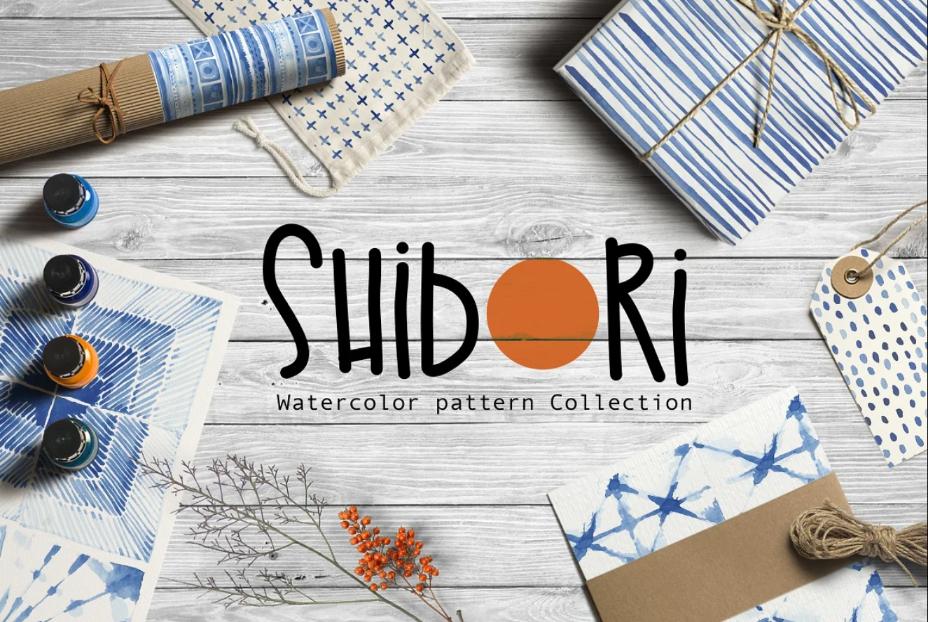 Shibori Pattern Designs