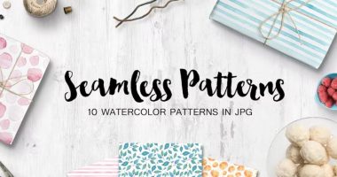 Watercolor Seamless Patterns