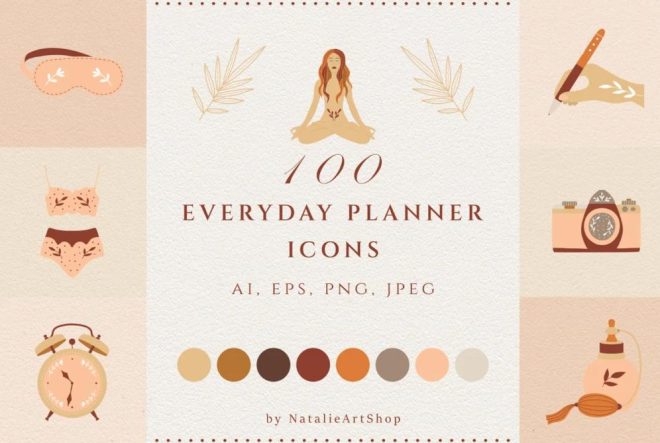 15+ FREE Planner Icons SVG EPS Download - Graphic Cloud