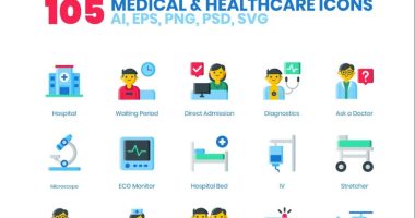 Medical and Health Care Icons