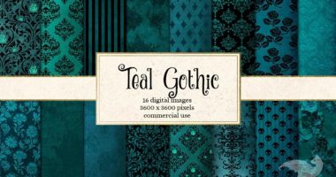 Gothic Digital Papers